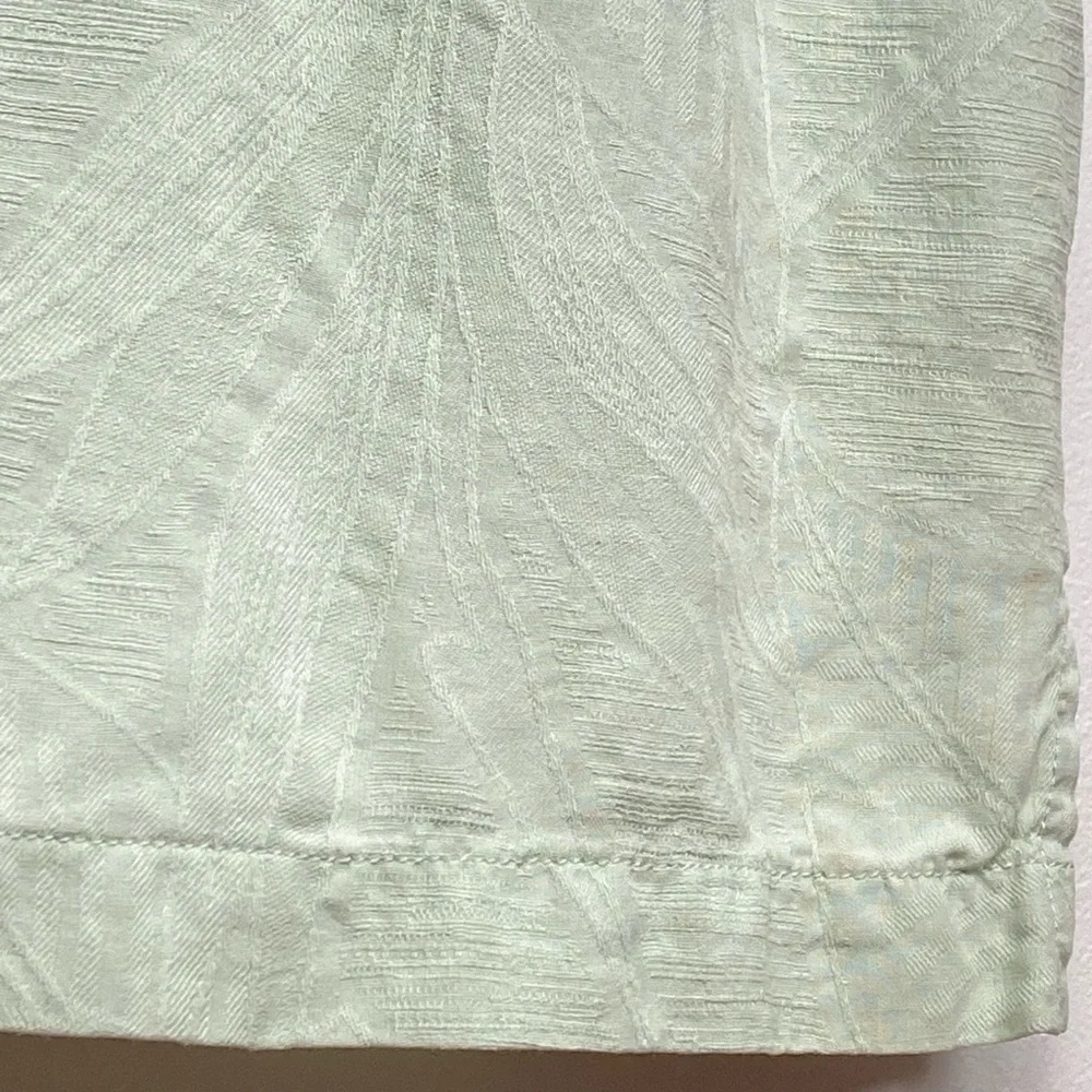 TOMMY BAHAMA Green Silk Button Down Shirt - Size L - Picture 8 of 11